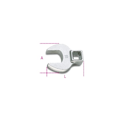 910 CF10-3/8" SQUARE DRIVE CROWFOOT WR.